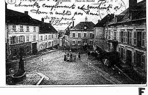 Ville de JAULGONNE Carte postale ancienne