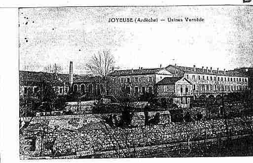 Ville de JOYEUSE Carte postale ancienne