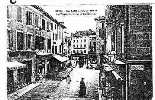 Ville de LALOUVESC Carte postale ancienne