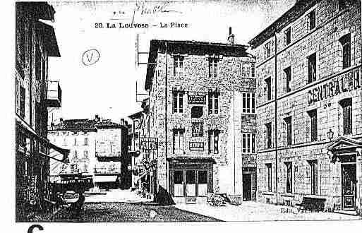 Ville de LALOUVESC Carte postale ancienne