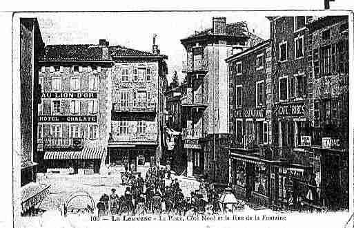 Ville de LALOUVESC Carte postale ancienne