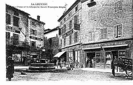 Ville de LALOUVESC Carte postale ancienne