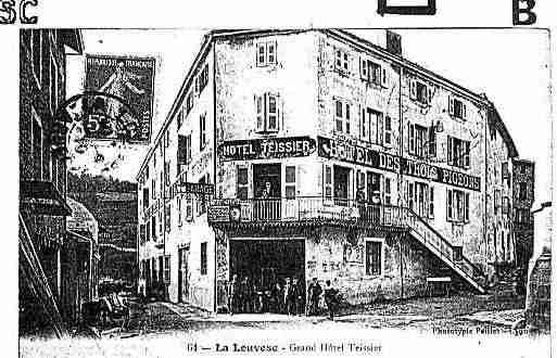 Ville de LALOUVESC Carte postale ancienne