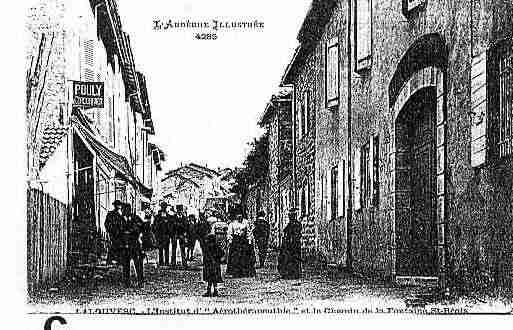 Ville de LALOUVESC Carte postale ancienne