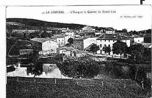 Ville de LALOUVESC Carte postale ancienne