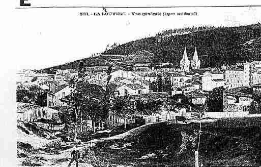 Ville de LALOUVESC Carte postale ancienne