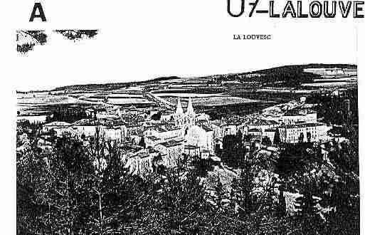 Ville de LALOUVESC Carte postale ancienne