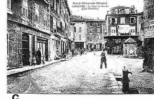 Ville de LAMASTRE Carte postale ancienne