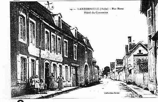 Ville de LANDREVILLE Carte postale ancienne