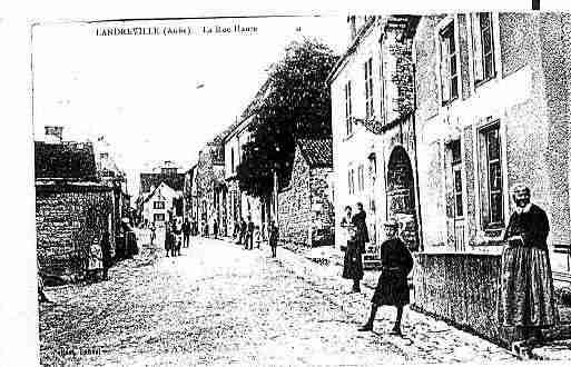 Ville de LANDREVILLE Carte postale ancienne