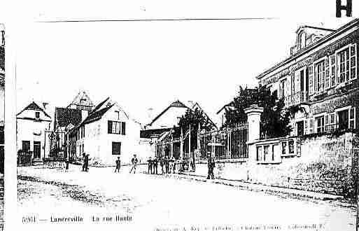 Ville de LANDREVILLE Carte postale ancienne