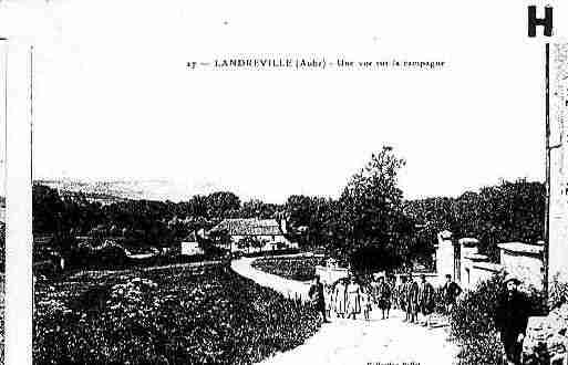 Ville de LANDREVILLE Carte postale ancienne