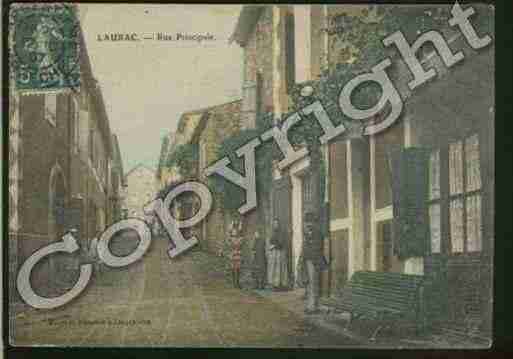 Ville de LAURACENVIVARAIS Carte postale ancienne