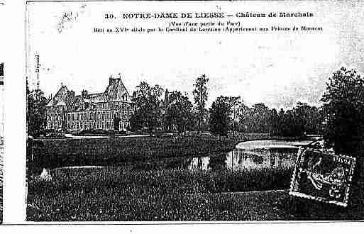 Ville de LIESSE Carte postale ancienne