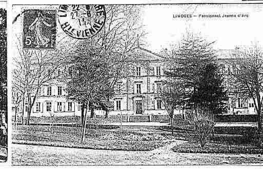 Ville de LIMOGES Carte postale ancienne