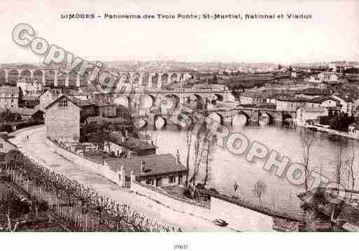 Ville de LIMOGES Carte postale ancienne