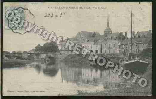 Ville de LIOND\'ANGERS(LE) Carte postale ancienne