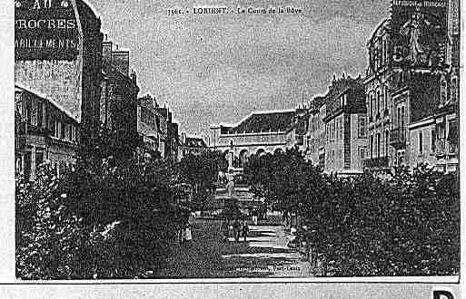 Ville de LORIENT Carte postale ancienne