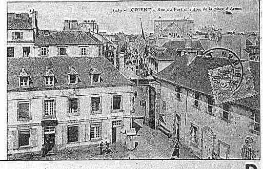 Ville de LORIENT Carte postale ancienne