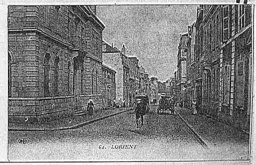 Ville de LORIENT Carte postale ancienne