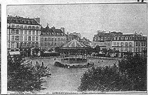 Ville de LORIENT Carte postale ancienne