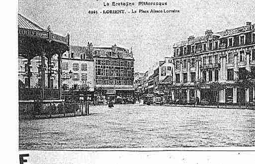 Ville de LORIENT Carte postale ancienne