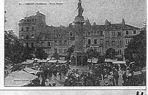 Ville de LORIENT Carte postale ancienne