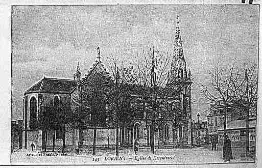 Ville de LORIENT Carte postale ancienne