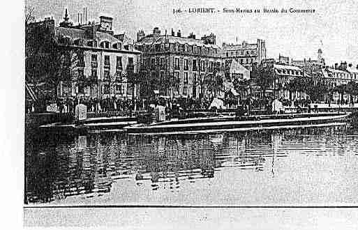 Ville de LORIENT Carte postale ancienne