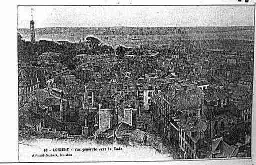 Ville de LORIENT Carte postale ancienne