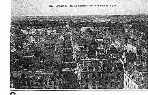 Ville de LORIENT Carte postale ancienne