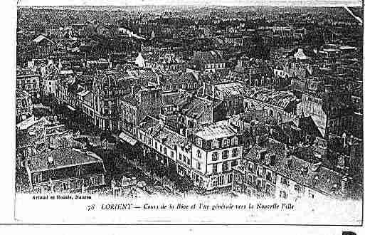 Ville de LORIENT Carte postale ancienne