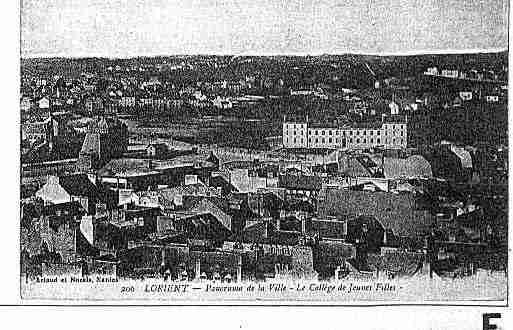 Ville de LORIENT Carte postale ancienne