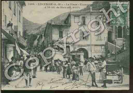 Ville de LUCERAM Carte postale ancienne