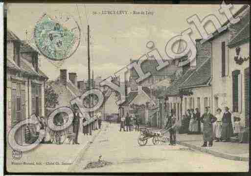 Ville de LURCYLEVIS Carte postale ancienne