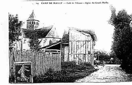 Ville de MAILLYLECAMP Carte postale ancienne