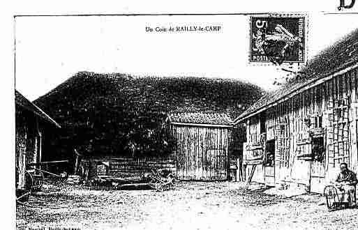 Ville de MAILLYLECAMP Carte postale ancienne