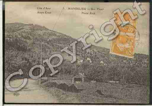 Ville de MANDELIEULANAPOULE Carte postale ancienne