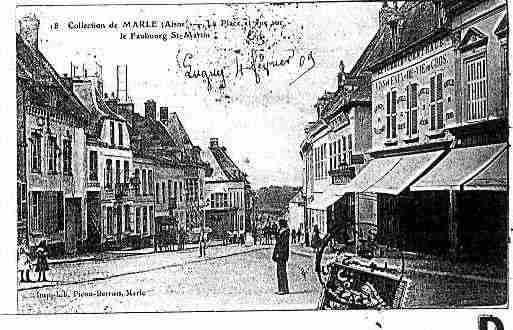 Ville de MARLE Carte postale ancienne