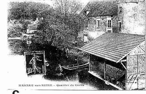 Ville de MARNAYSURSEINE Carte postale ancienne