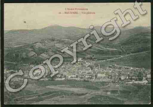 Ville de MASD\'AZIL(LE) Carte postale ancienne