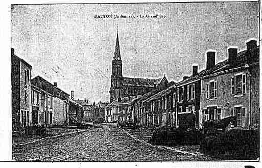 Ville de MATTONETCLEMENCY Carte postale ancienne