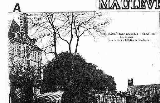 Ville de MAULEVRIER Carte postale ancienne