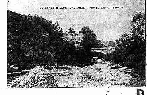 Ville de MAYETDEMONTAGNE(LE) Carte postale ancienne