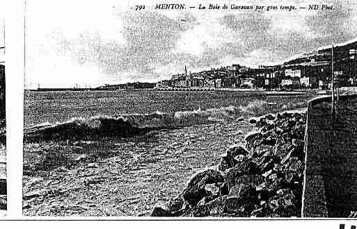 Ville de MENTON Carte postale ancienne