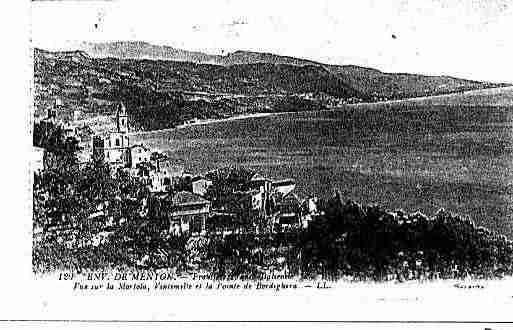 Ville de MENTON Carte postale ancienne