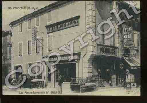 Ville de MIREPOIX Carte postale ancienne