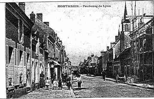 Ville de MONTARGIS Carte postale ancienne