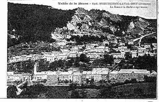 Ville de MONTHERME Carte postale ancienne