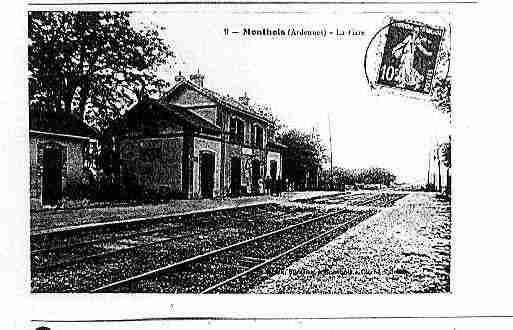 Ville de MONTHOIS Carte postale ancienne